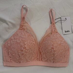 Knix Lace Deep V Bralette